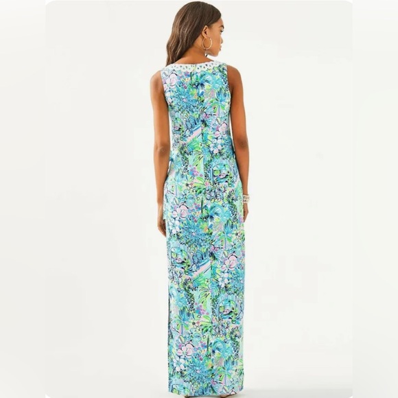 NWT Lilly Pulitzer Donna Maxi in Lilly’s House size 2 - Picture 3 of 5